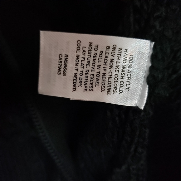 NWOT Treasure & Bond Loop Yarn Front Zip Cardigan Size Small - Picture 8 of 9